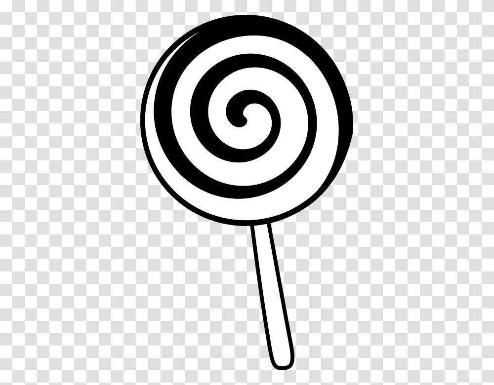 Colouring Pages Of Lollipop, Candy, Food, Spiral Transparent Png