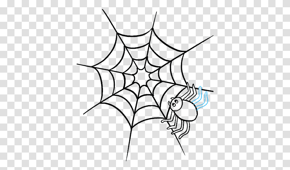 Colouring Pages Of Web, Spider Web Transparent Png