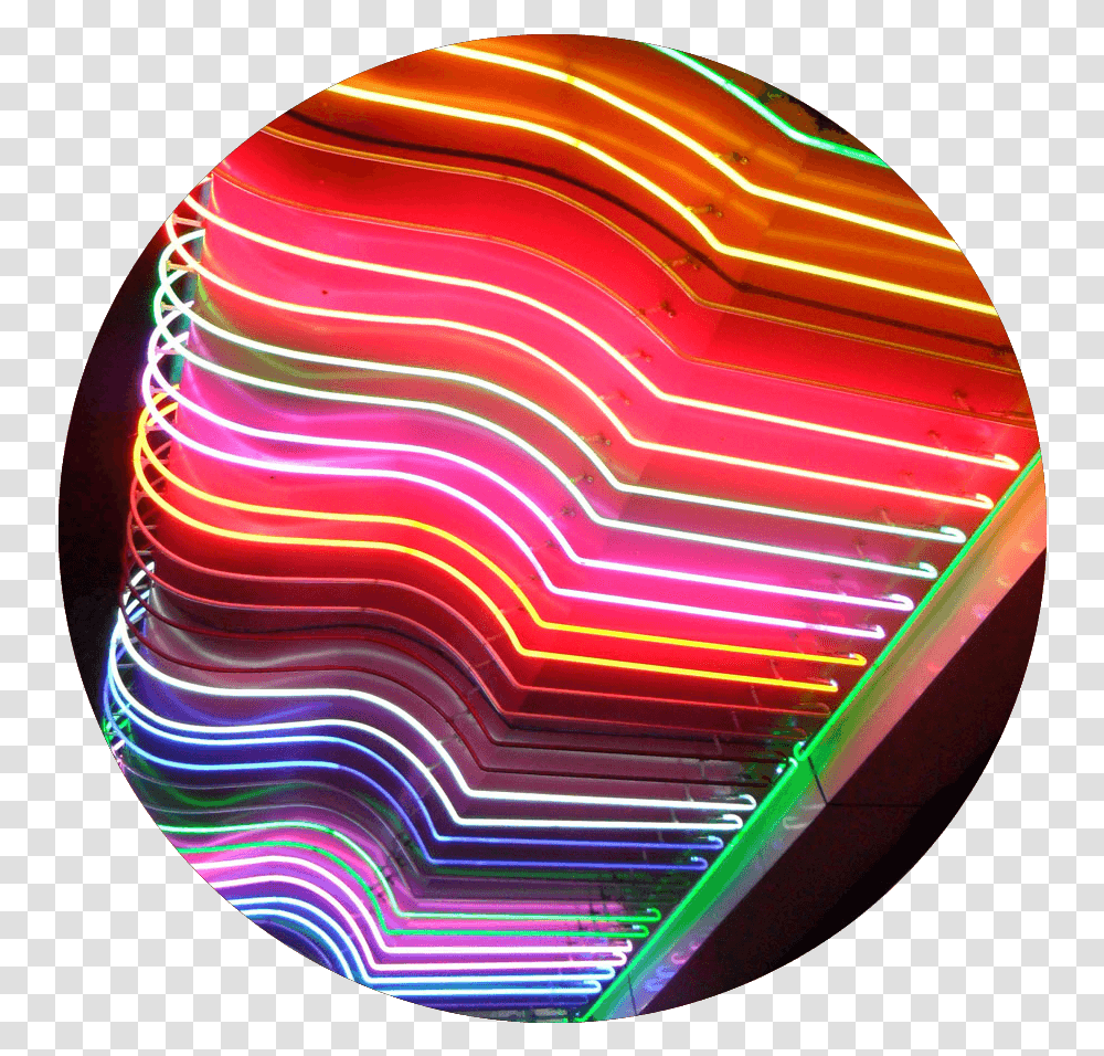 Colours Neon Circle Vertical, Light Transparent Png