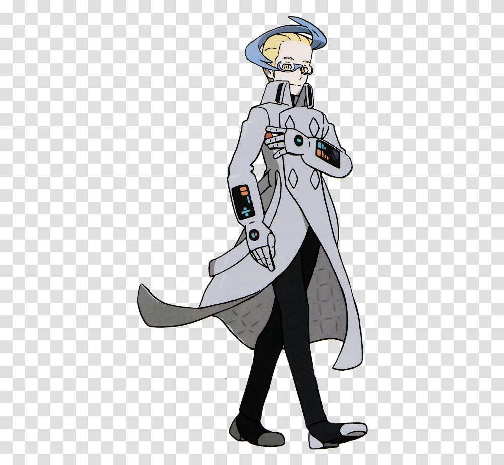 Colress Bulbapedia The Communitydriven Pokmon Encyclopedia Colress Pokemon Black 2, Person, Human, Clothing, Apparel Transparent Png