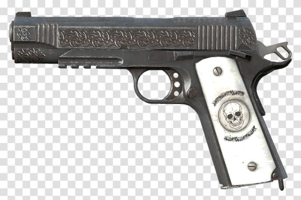 Colt 1911 Engraved Dayz 1911 Engraved, Gun, Weapon, Weaponry, Handgun Transparent Png