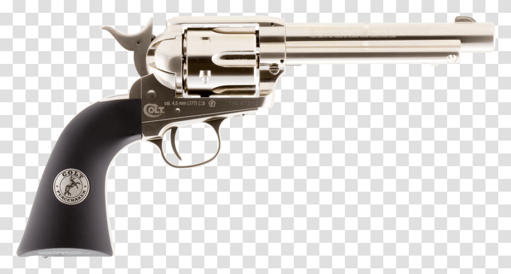 Colt Revolver Revolver Air Pistol, Gun, Weapon, Weaponry, Handgun Transparent Png