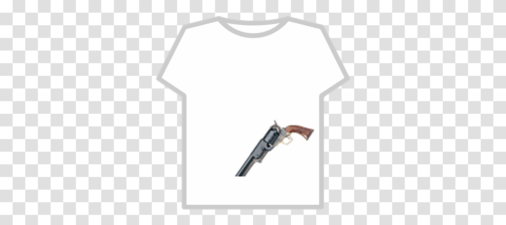 Colt Walker Revolver Roblox T Shirt Size, Handgun, Weapon, Weaponry, Clothing Transparent Png
