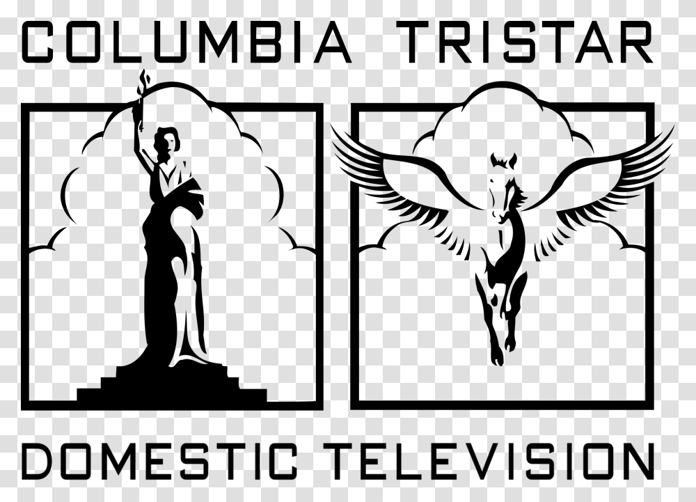 Columbia Pictures Logo Tristar Columbia Tristar Home Entertainment Logo, Outdoors, Nature, People, Screen Transparent Png