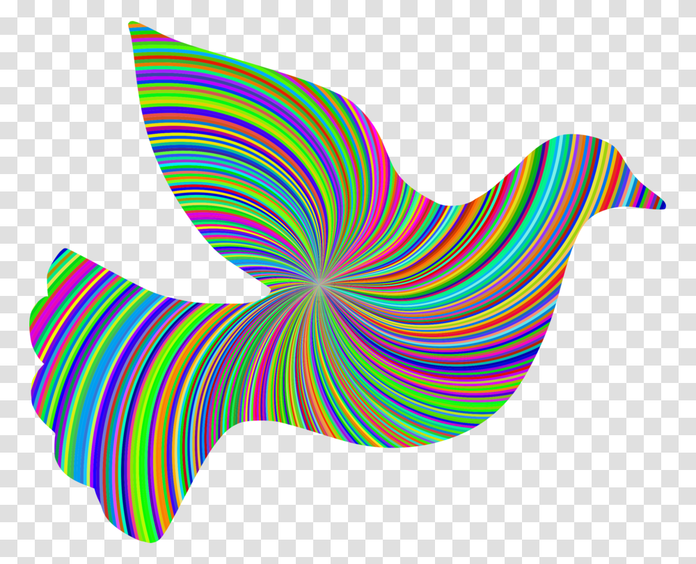 Columbidae Doves As Symbols Peace Symbols, Ornament, Pattern, Fractal, Rug Transparent Png