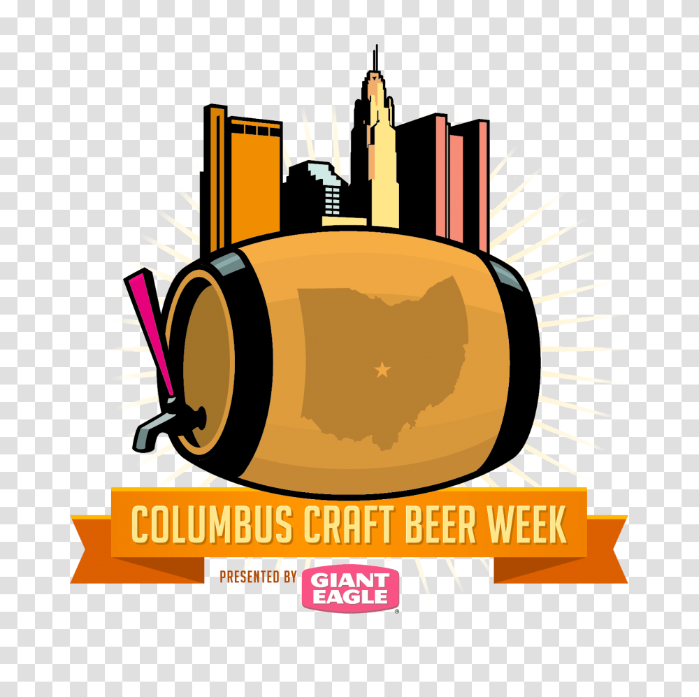 Columbus Craft Beer Week May, Label, Bulldozer, Vehicle Transparent Png