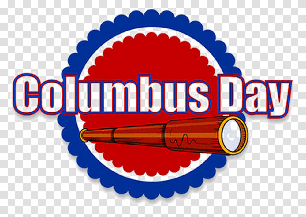 Columbus Day Stickers Happy Columbus Day Clip Art, Logo, Trademark, Dynamite Transparent Png