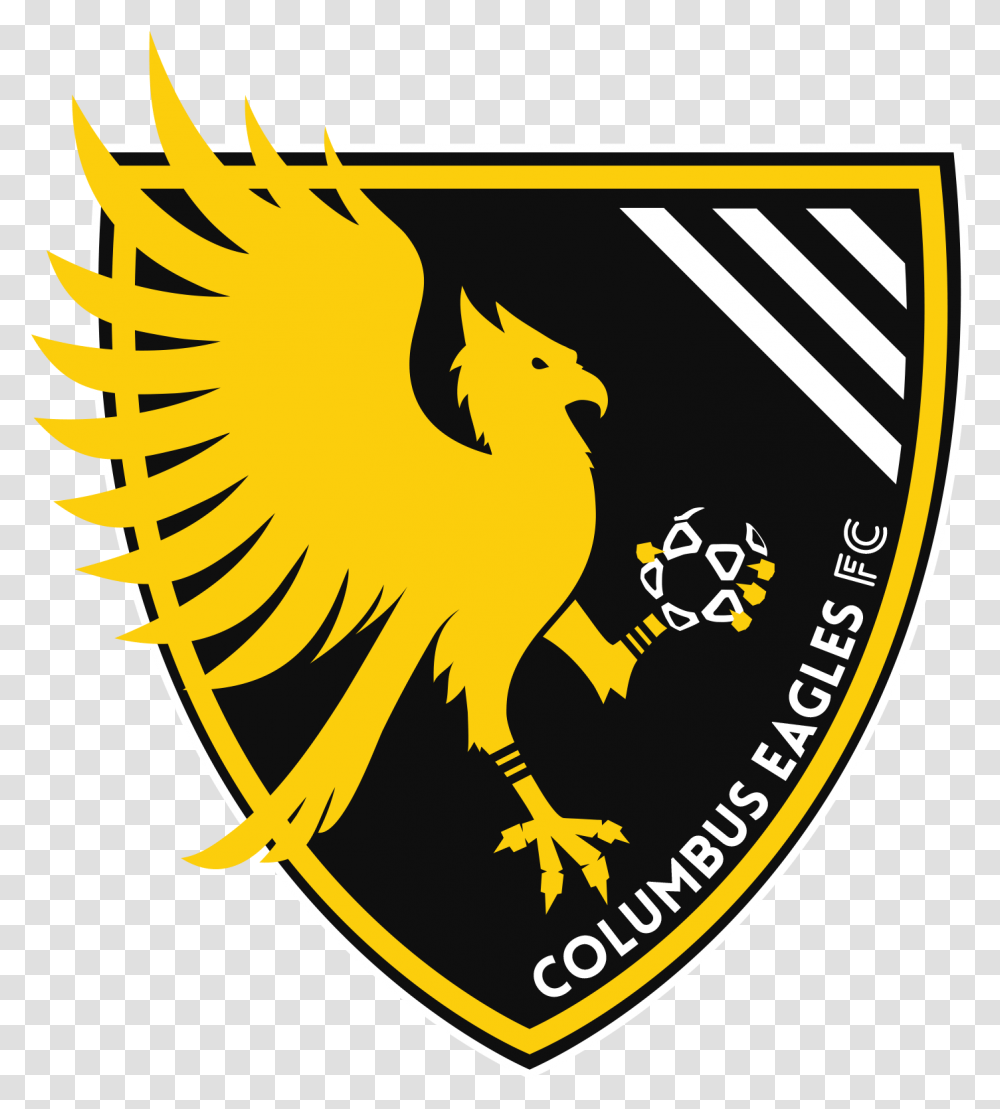 Columbus Eagles Fc Logo, Trademark, Emblem, Badge Transparent Png