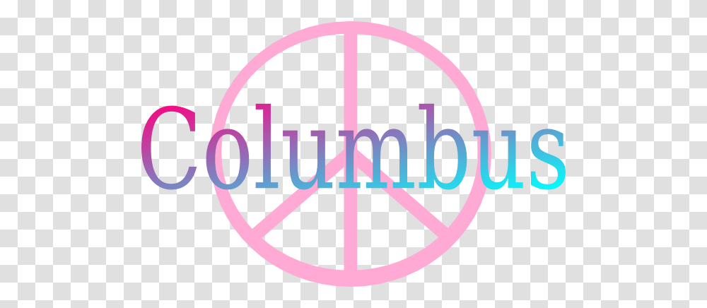 Columbus Peace Sign Clip Art, Logo, Trademark, Label Transparent Png