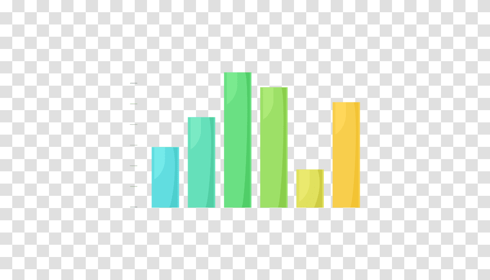 Column Chart Graph, Green, Number Transparent Png