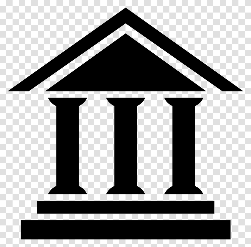 Column Clipart Svg Picture Freeuse Library Icon Greek Temple, Lamp, Architecture, Building, Pillar Transparent Png