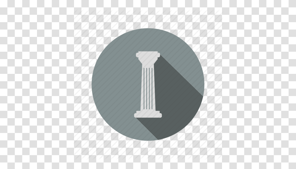 Column Greek Ionic Pillar Roman Icon, Architecture, Building, Tower, Lamp Transparent Png