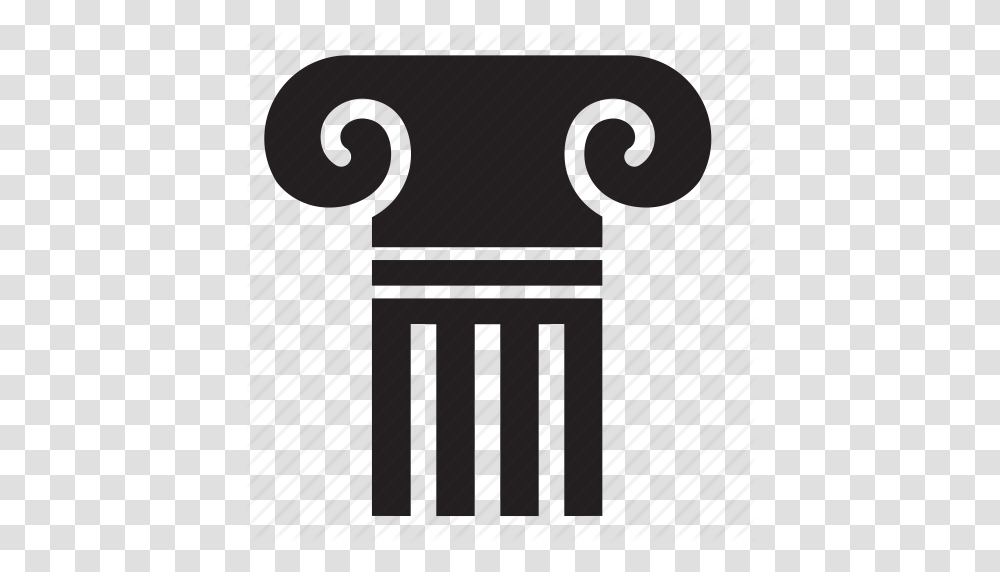Column Greek Pillar Icon, Architecture, Building, Shower Faucet, Scroll Transparent Png