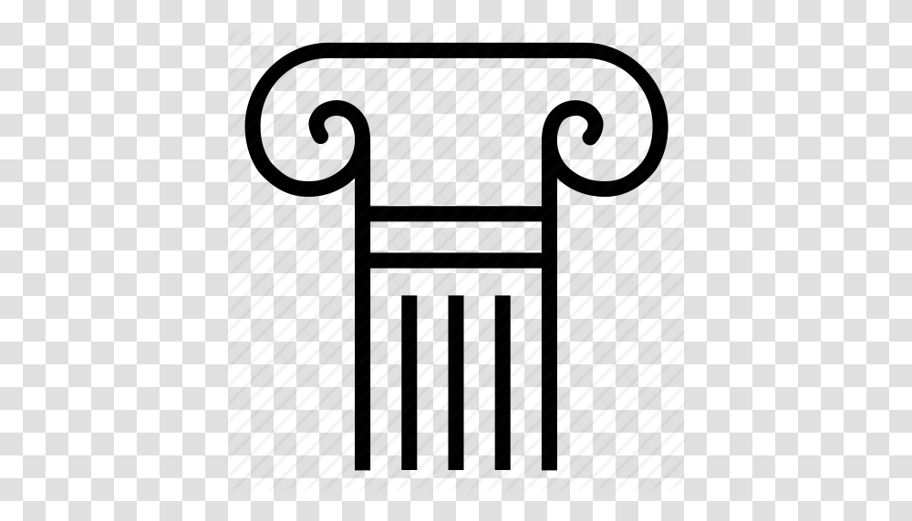 Column Greek Pillar Rome Icon, Furniture, Plot, Label Transparent Png