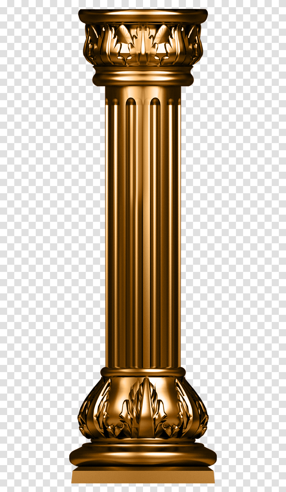 Column Icon Transprent Free Download Brass Gold Pillar Design, Lamp, Architecture, Building, Curtain Transparent Png