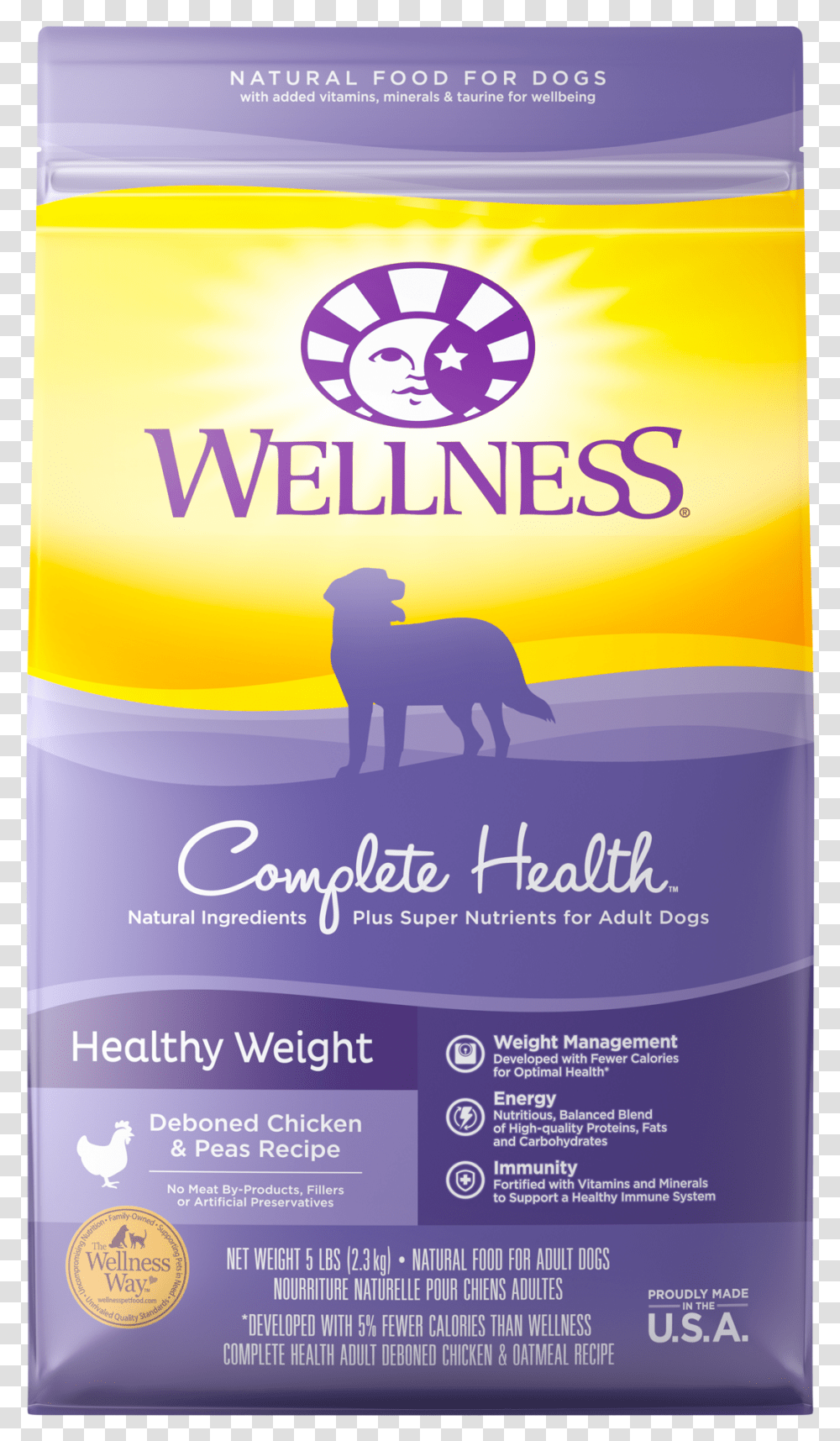 Com Health Dry Health Weight Dog Wellness Dog Food Weight Loss, Label, Paper, Poster Transparent Png