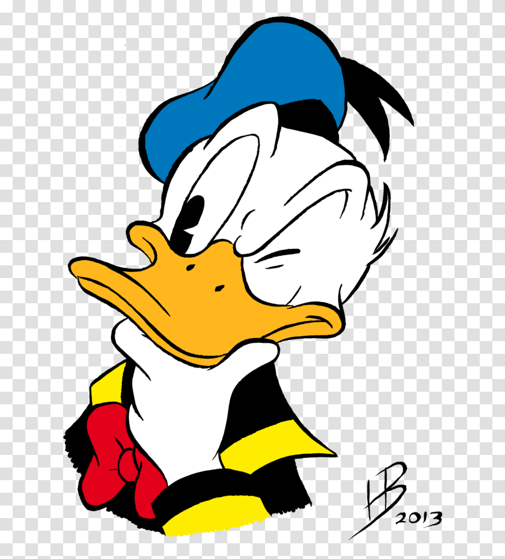 Com Hidde99 Hmm Donald Duck Thinking Disney, Person, Human, Bird, Animal Transparent Png