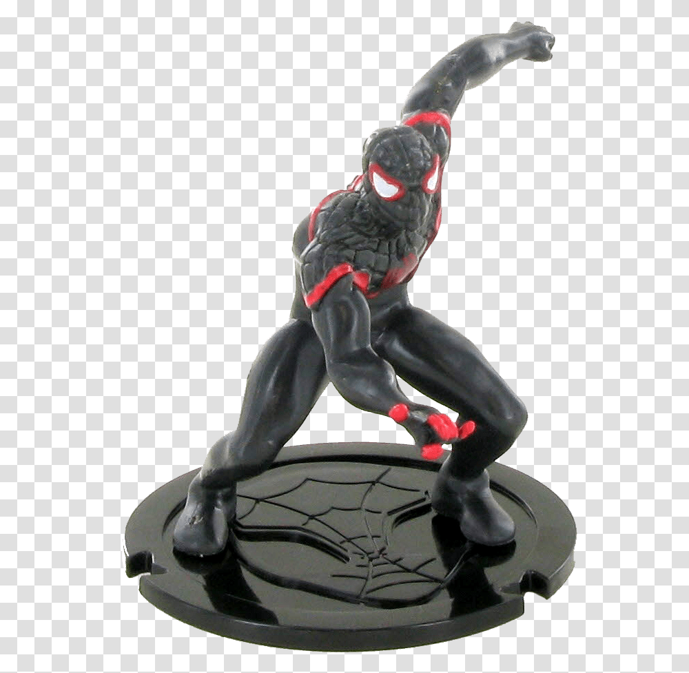 Comansi Spiderman Miles Morales Figure Miles Morales Comansi, Figurine, Mammal, Animal Transparent Png