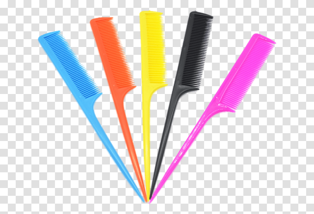 Comb Colour Set Combs, Brush, Tool Transparent Png