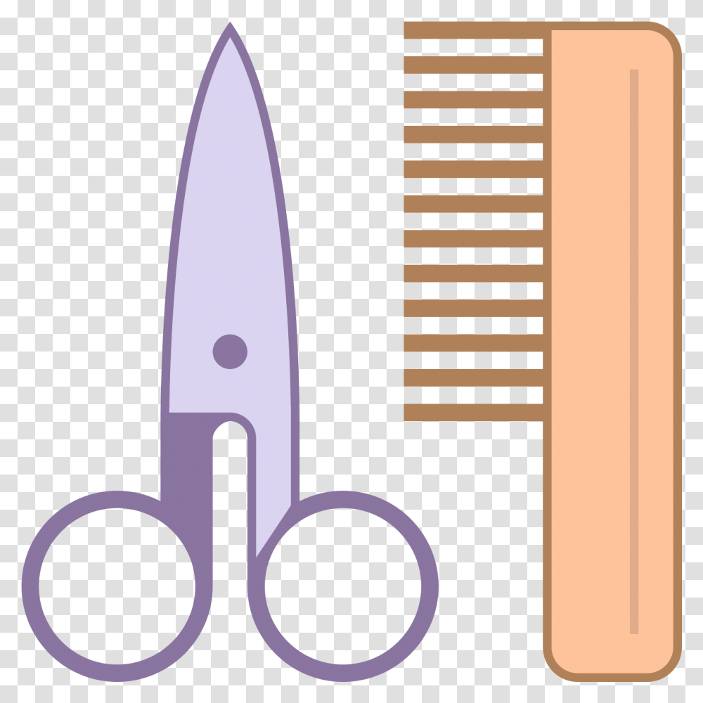 Comb Svg Barber Circle, Weapon, Weaponry, Blade, Scissors Transparent Png