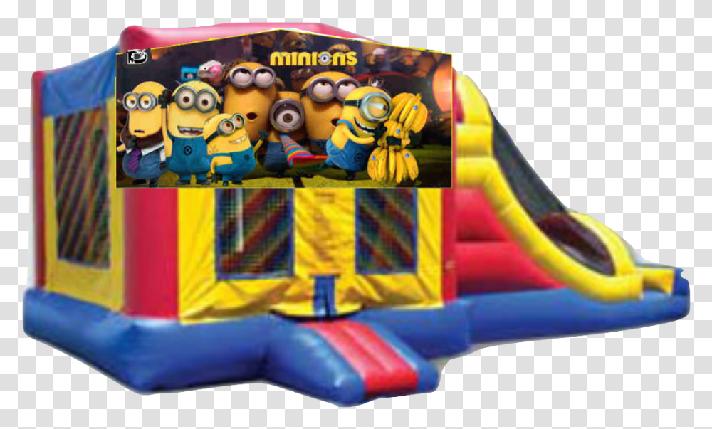 Combo Big Side Minions 130 Inflatable Transparent Png