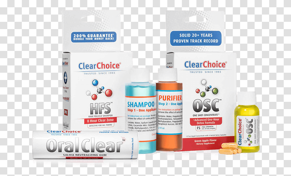 Combo Deal One Shot Concentrate Hair Follicle Shampoo Clear Choice Hair Follicle Shampoo, First Aid, Medication, Shop, Bandage Transparent Png