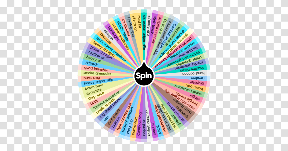 Combo For Fortnite Spin The Wheel App Circle, Flyer, Poster, Paper, Advertisement Transparent Png