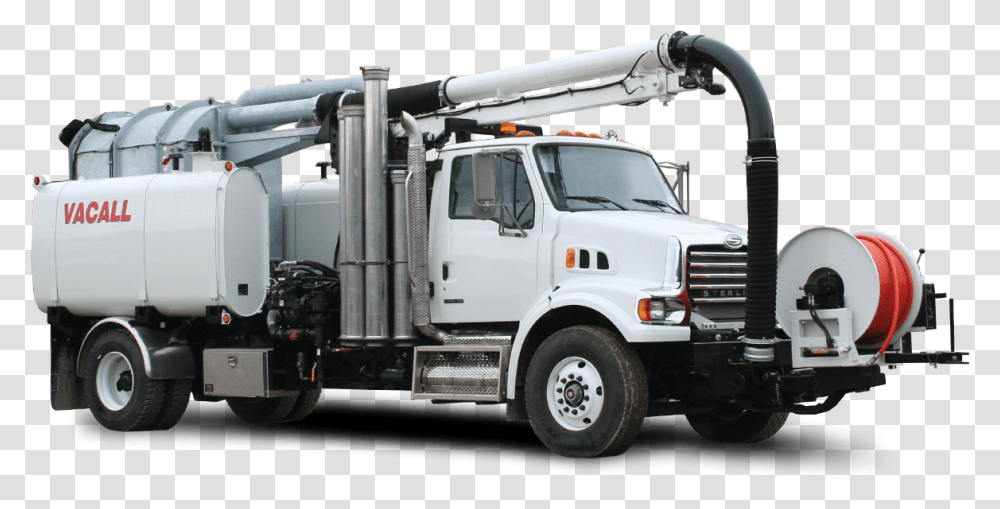 Combo Sewer Trucks For Sale In Canada, Vehicle, Transportation, Tow Truck, Tire Transparent Png