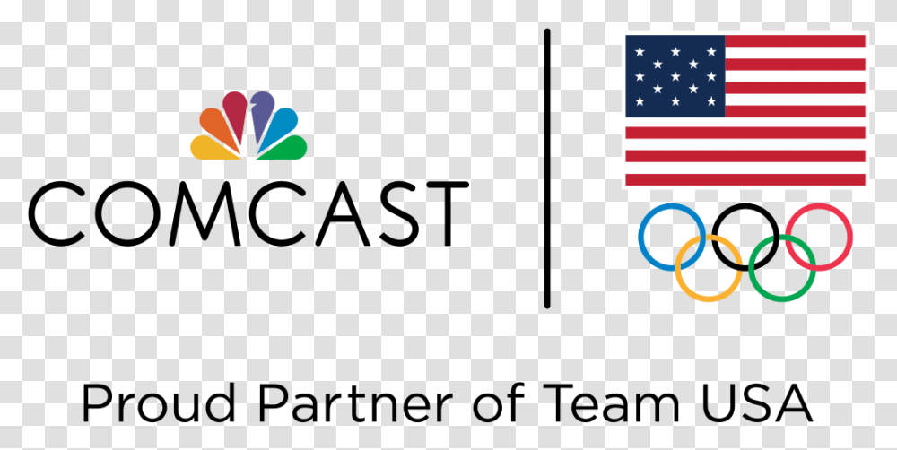 Comcast Nbcuniversal Is Proud To Support Team Usa Usa Olympics, Flag, Light Transparent Png