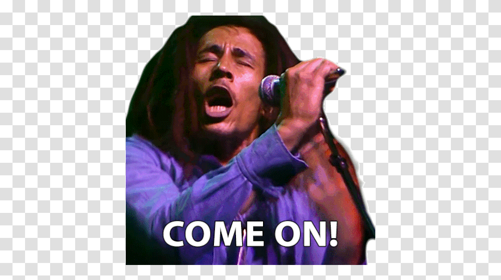 Come Comeon Bobmarley War Discover & Share Gifs Spoken Word, Person, Leisure Activities, Musician, Musical Instrument Transparent Png