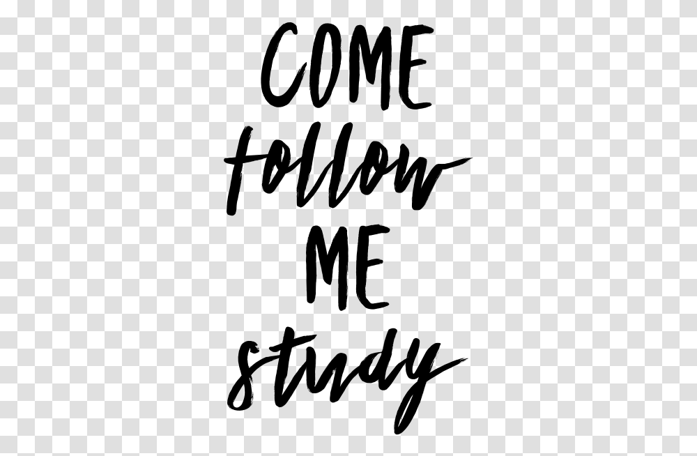 Come Follow Me Study Calligraphy, Gray, World Of Warcraft Transparent Png