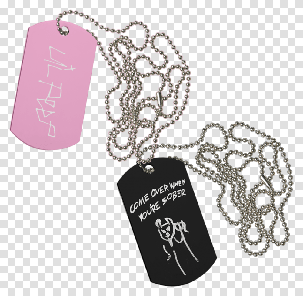 Come Over When You're Sober Pt Lil Peep Dog Tags, Pendant, Passport, Id Cards, Document Transparent Png