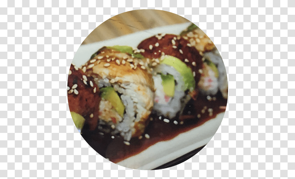 Come See Our Best The Dragon Roll At Our Seafood California Roll, Sushi, Bread, Seasoning, Sesame Transparent Png