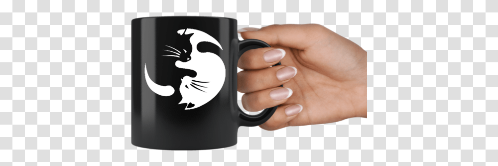 Come To Dark Side We Have Coffee Kupa, Coffee Cup, Person, Human, Hand Transparent Png