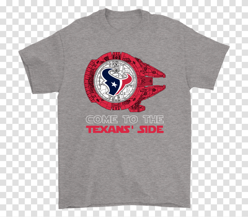 Come To The Texans Side Star Wars X Houston Texans Star Wars Packers Shirt, Apparel, T-Shirt, Plant Transparent Png
