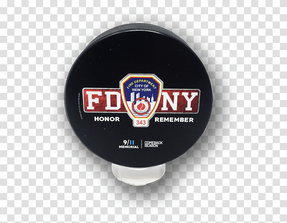 Comeback Season Fdny Hockey Puck Fdny Patch, Label, Logo Transparent Png