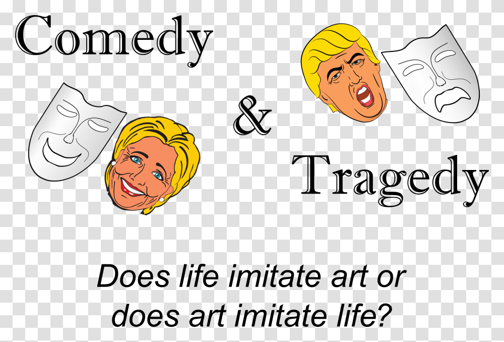 Comedy And Tragedy Icons, Face Transparent Png