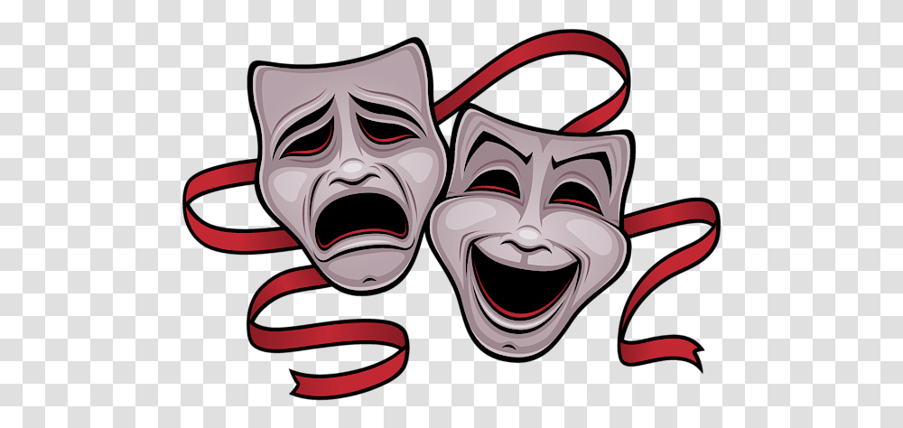 Comedy And Tragedy Masks, Head, Face, Photo Booth, Mouth Transparent Png