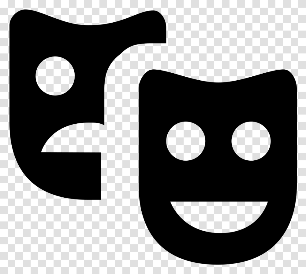 Comedy And Tragedy Masks Smiley, Gray, World Of Warcraft Transparent Png