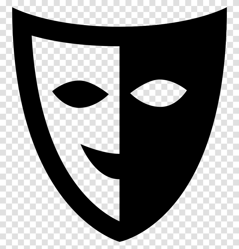 Comedy Comedy Icon, Mask, Pillow, Cushion, Armor Transparent Png