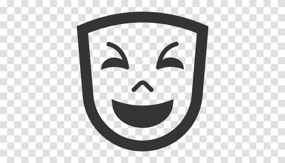 Comedy Drama Face Mask Mask Theater Icon, Rug, Head, Brick, Armor Transparent Png