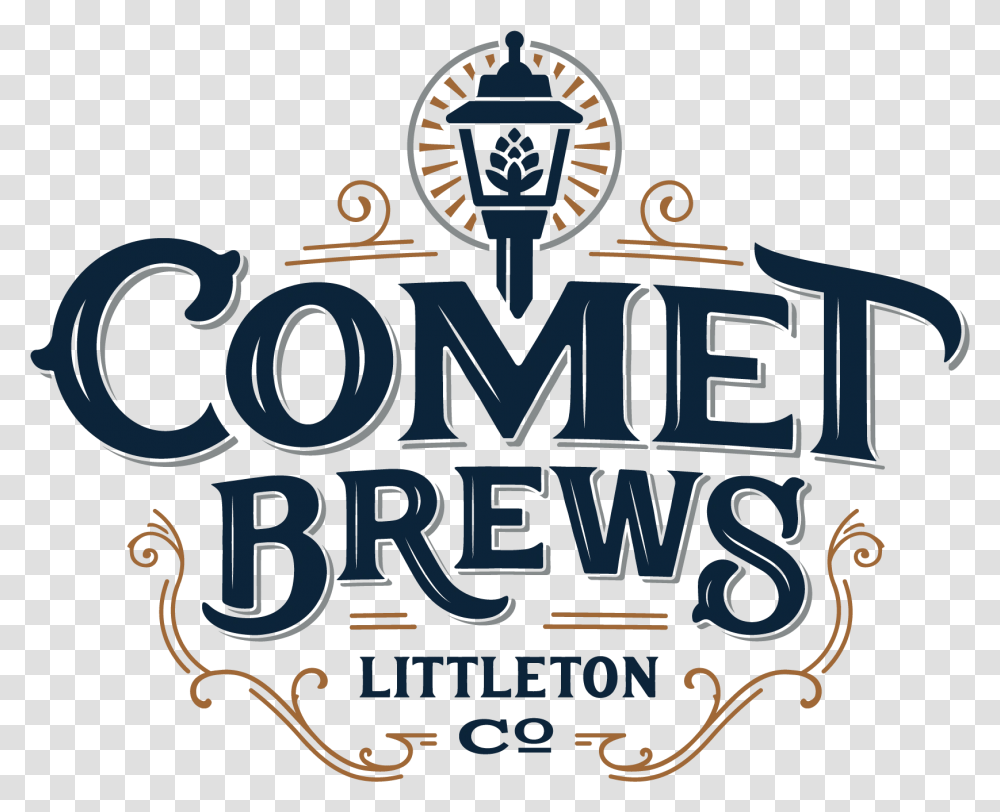 Comet Brews Illustration, Text, Alphabet, Logo, Symbol Transparent Png