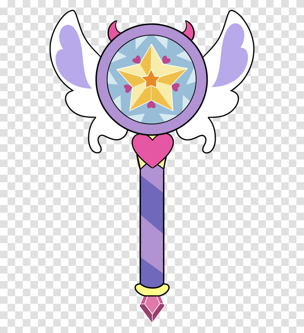 Comet Clipart Falling Star Star Vs The Forces Of Evil Star Vs The Forces Of Evil New Wand, Symbol, Star Symbol, Cross Transparent Png
