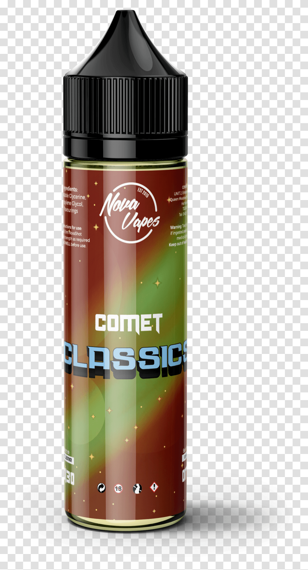 Comet Energy Shot, Tin, Can, Beverage, Drink Transparent Png