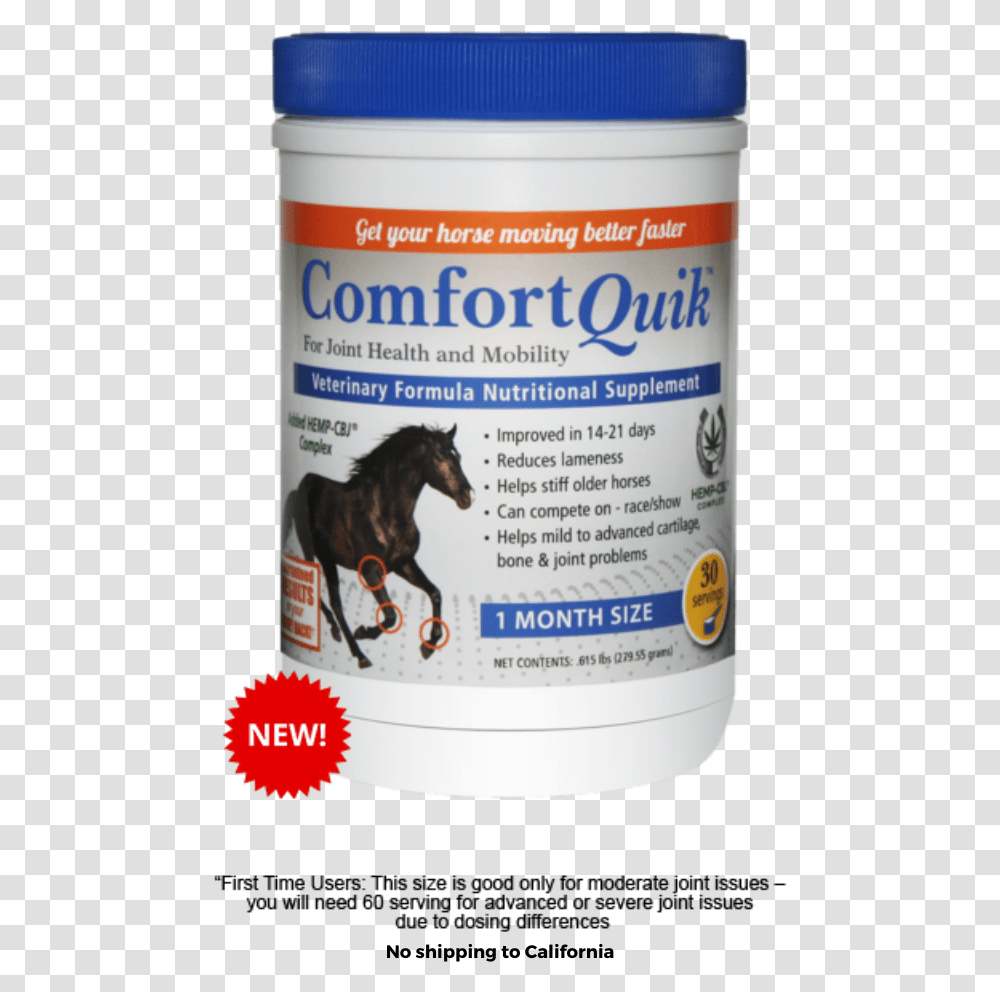 Comfort Quik Stallion, Horse, Mammal, Animal, Label Transparent Png