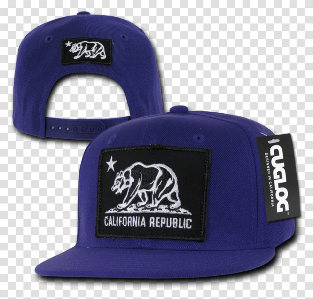 Comfortable Cotton Sweatband Cali Bear Hat, Clothing, Apparel, Baseball Cap Transparent Png