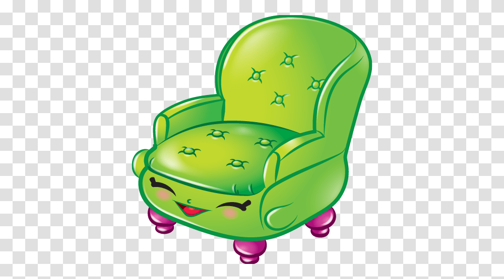 Comfy Chair Art Official Shopkins Clipart Free Image, Furniture, Armchair Transparent Png