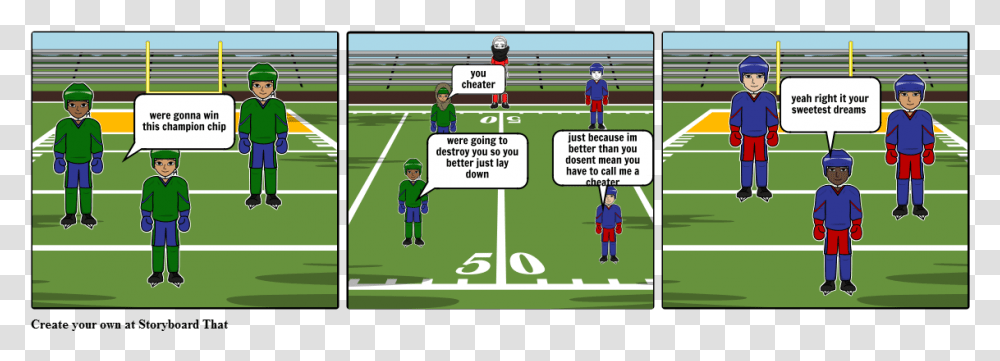 Comic About Leadership Sports, Field, Person, Human, Building Transparent Png