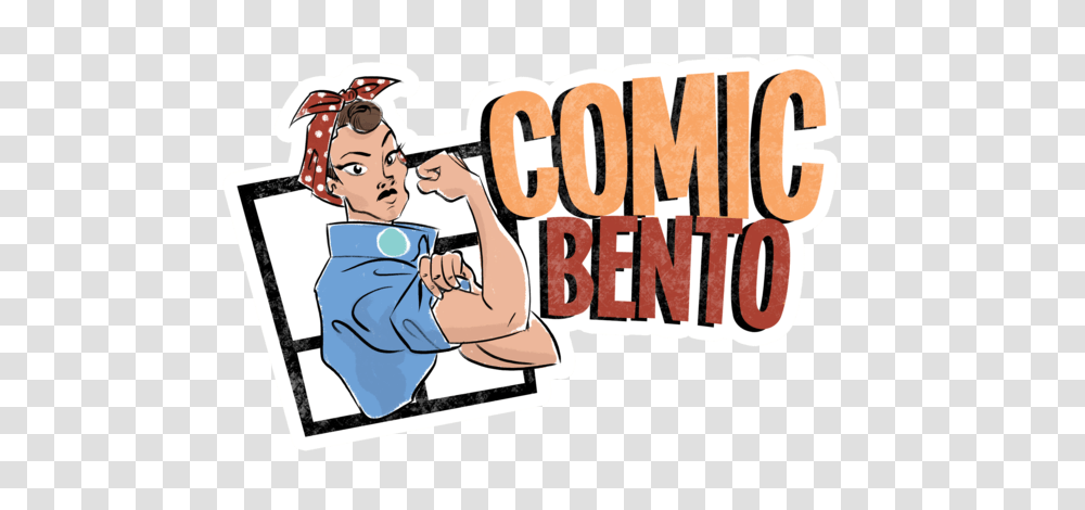 Comic Bento Store, Person, Female, Worker, Girl Transparent Png