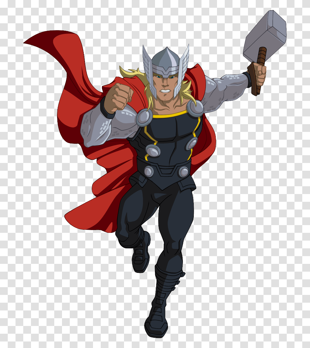 Comic Book Action Bubbles Marvel's Avengers Assemble Thor, Costume, Person, Hand, Ninja Transparent Png